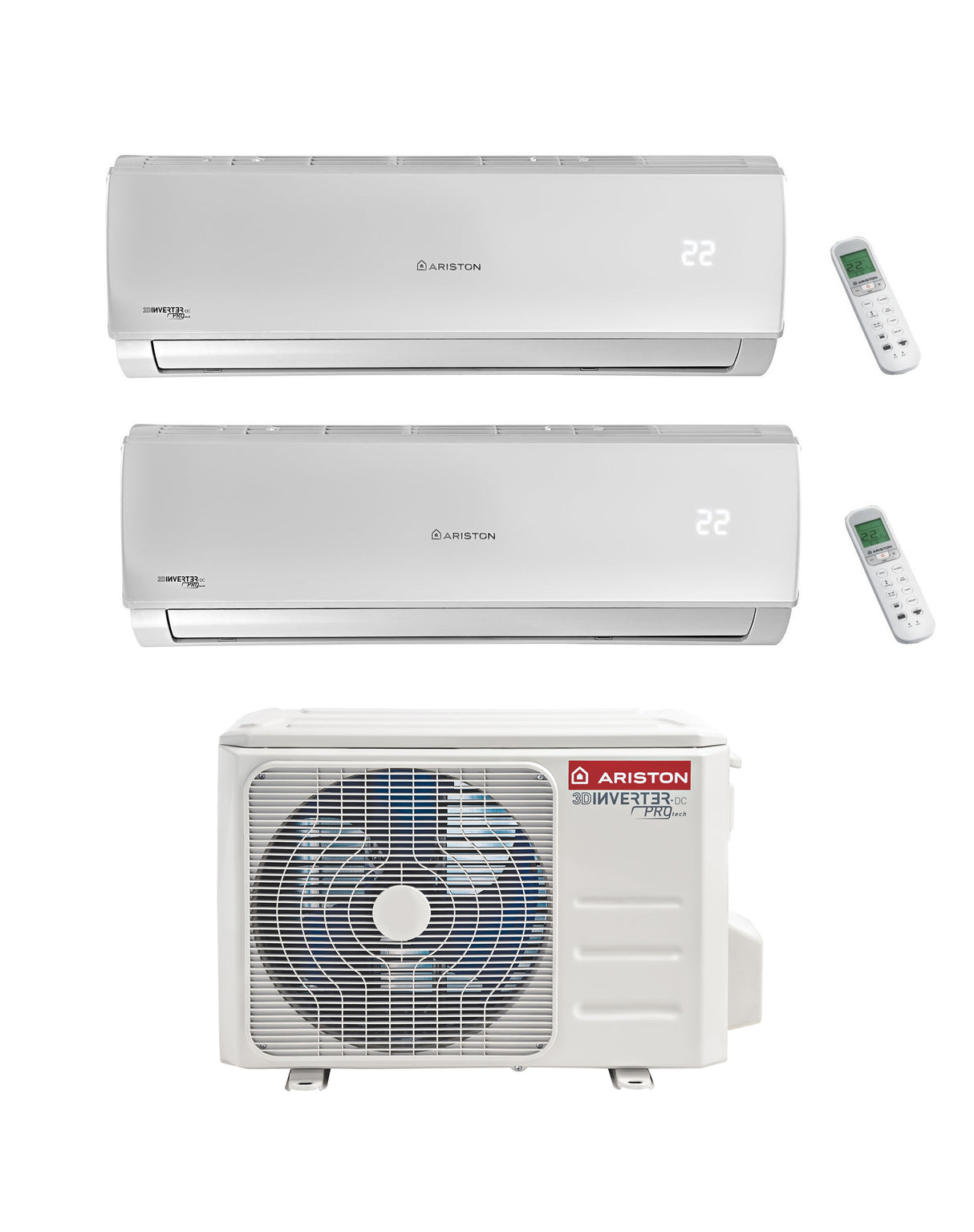 climatizzatore condizionatore ariston dual split inverter serie alys plus 9_9 con dual 50 xd0 o r 32 wi fi optional 9000_9000 new 2018