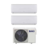 climatizzatore condizionatore baxi dual split inverter serie astra 9_12 con lsgt50 2m r 32 wi fi optional 9000_12000 novita