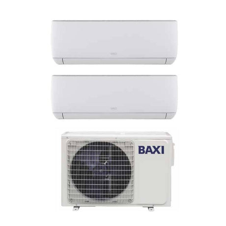 climatizzatore condizionatore baxi dual split inverter serie astra 9_9 con lsgt50 2m r 32 wi fi optional 9000_9000 novita