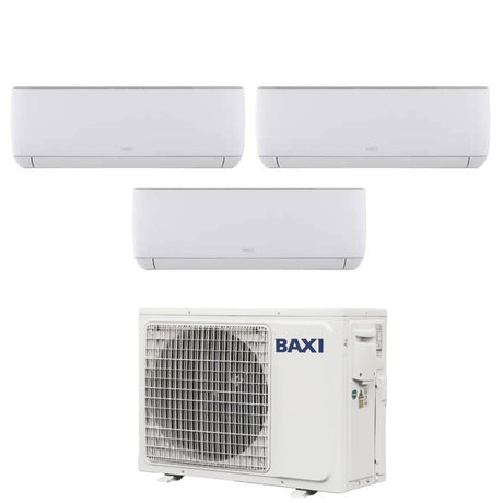 climatizzatore condizionatore baxi trial split inverter serie astra 9_12_12 con lsgt70 3m r 32 wi fi optional 9000_12000_12000 novita