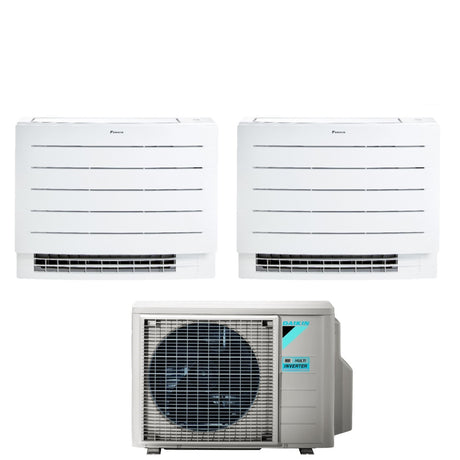 climatizzatore condizionatore daikin a pavimento dual split serie perfera fvxm a 7_9 con 2mxm40m n r 32 wi fi integrato 7000_9000 con telecomando ad infrarossi incluso garanzia italiana novita