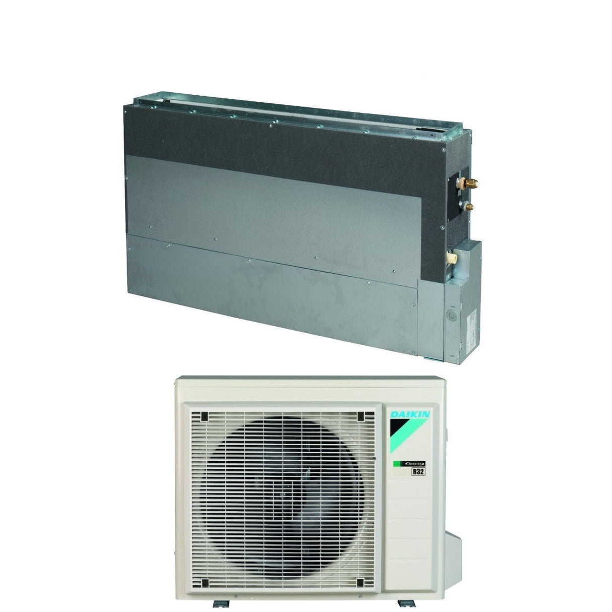 climatizzatore condizionatore daikin bluevolution a pavimento ad incasso mini sky 9000 btu fna25a9 r 32 wi fi optional
