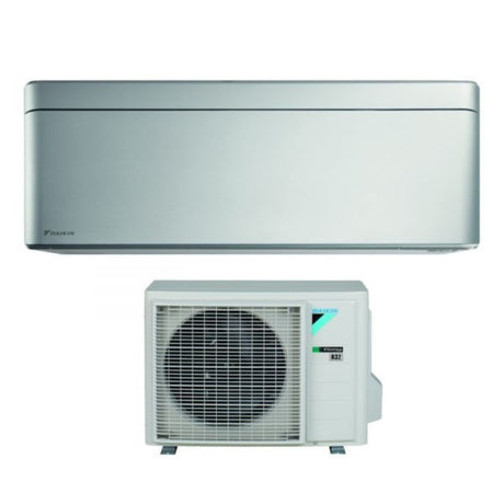 climatizzatore condizionatore daikin bluevolution inverter serie stylish total silver 7000 btu ftxa20bs r 32 wi fi integrato classe a___ colore grigio garanzia italiana 4651