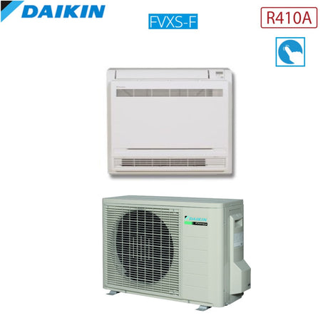 climatizzatore condizionatore daikin dc inverter plus a pavimento serie fvxs f 12000 btu fvxs35f r 410 wi fi optional sottocosto