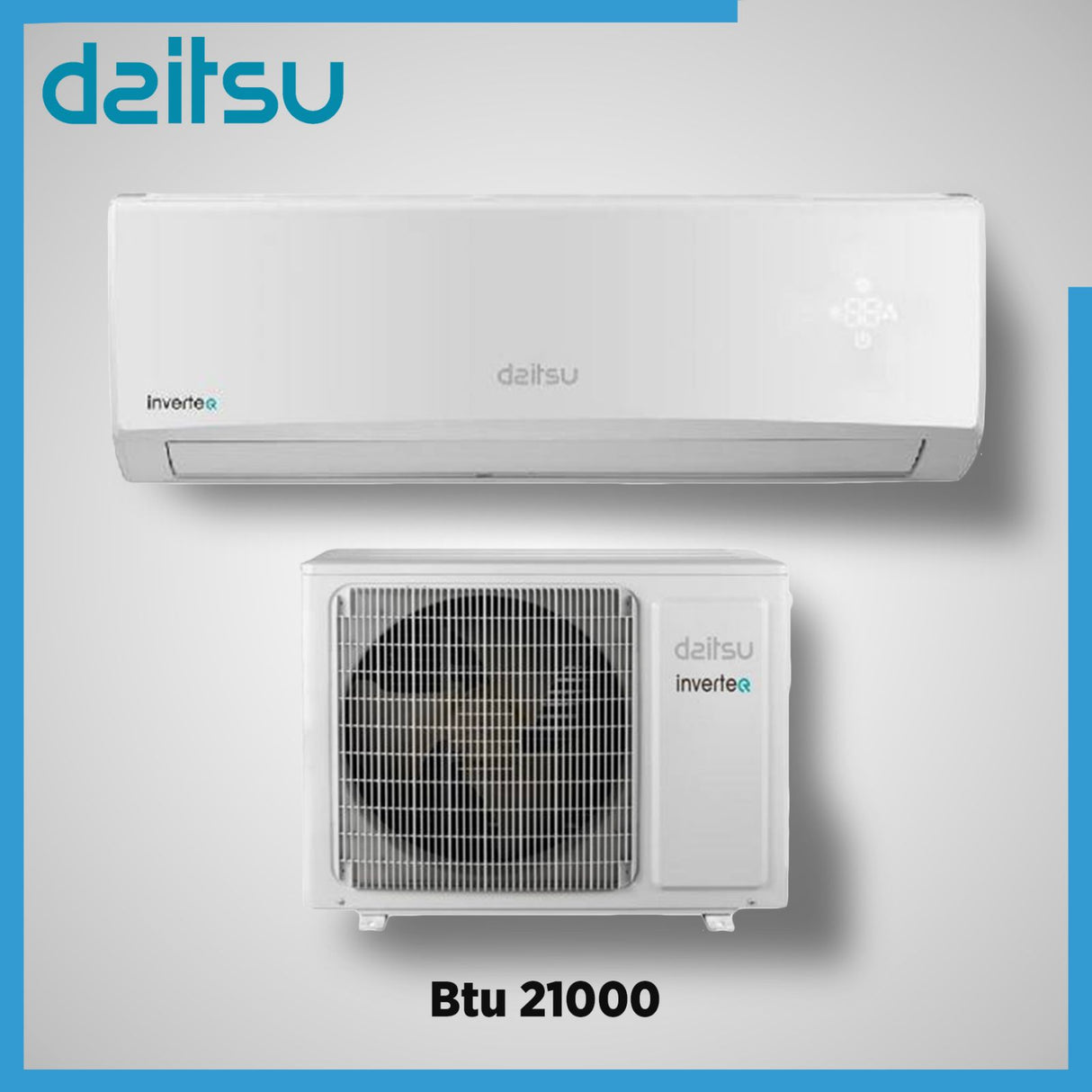 climatizzatore condizionatore daitsu air inverter 21000 btu asd21ki dc r 32 wi fi optional a__ _