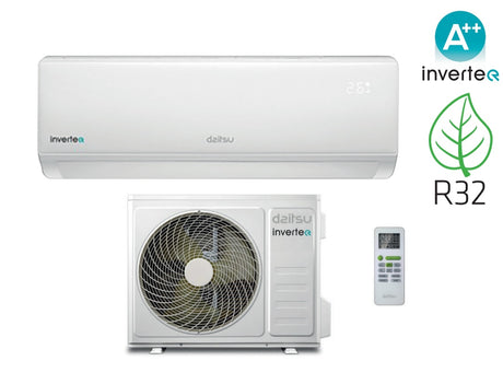 climatizzatore condizionatore daitsu inverter linea dr 12000 btu ds 12kidr dos 12kidr r 32 wi fi optional a__ a_