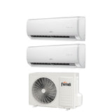 climatizzatore condizionatore dual split inverter ferroli giada m 9000_12000 btu con 21 3 wi fi integrato alexa e google home 9_12 novita