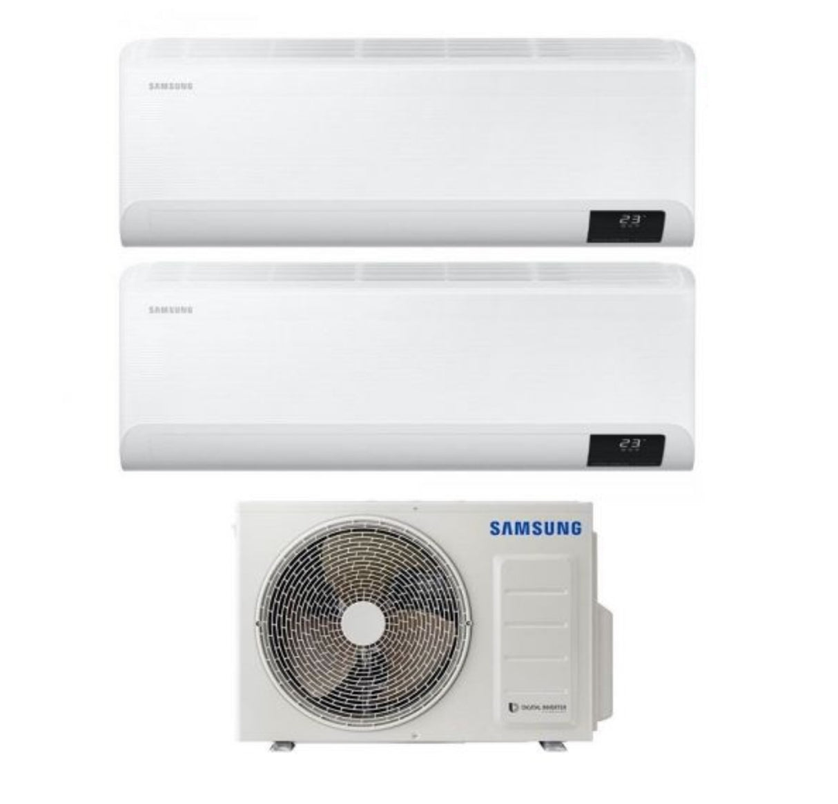 climatizzatore condizionatore dual split inverter samsung serie cebu 12000_12000 btu con aj050txj2kg a___ wi fi 12_12 novita