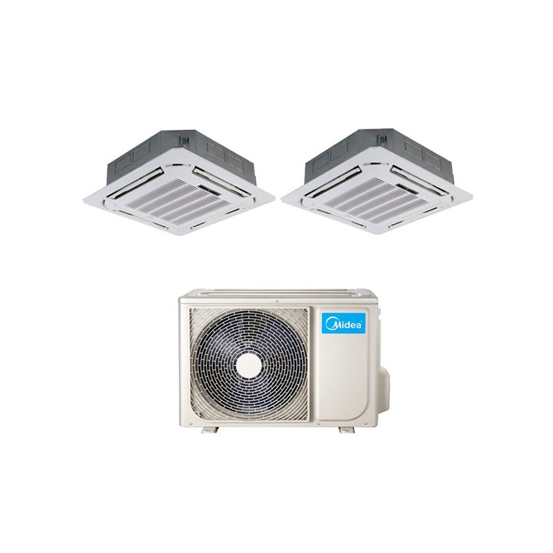 climatizzatore condizionatore dual split midea cassetta 4 vie r 32 9000_9000 con con m20 18fn8 q new 9_9 5709
