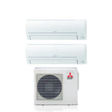 climatizzatore condizionatore dual split mitsubishi electric serie smart msz hr 12_15 con mxz 3ha50vf r 32 wi fi optional 12000_15000