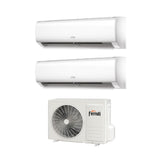 climatizzatore condizionatore ferroli dual split inverter serie diamant plus m 7_12 con 14 2 r 32 wi fi integrato 7000_12000 novita