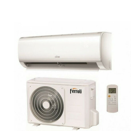 climatizzatore condizionatore ferroli inverter serie diamant s 12000 btu r 32 novita wi fi integrato