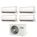 climatizzatore condizionatore ferroli quadri split inverter serie ambra m 7_7_9_12 con 28 4 r 32 wi fi integrato 7000_7000_9000_12000 novita