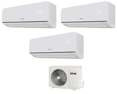climatizzatore condizionatore ferroli trial split inverter serie aster m 9_9_12 con 24 3 9000_9000_12000