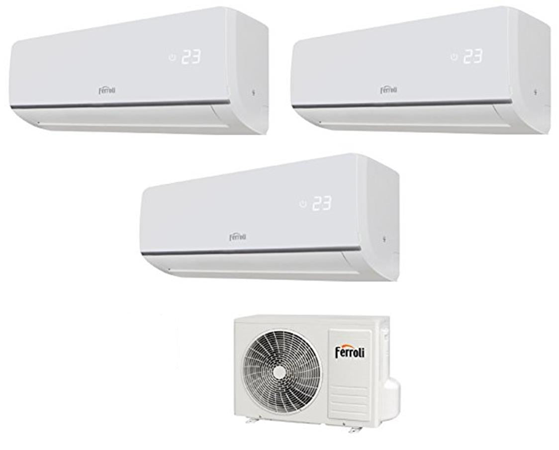 climatizzatore condizionatore ferroli trial split inverter serie aster m 9_9_9 con 24 3 9000_9000_9000