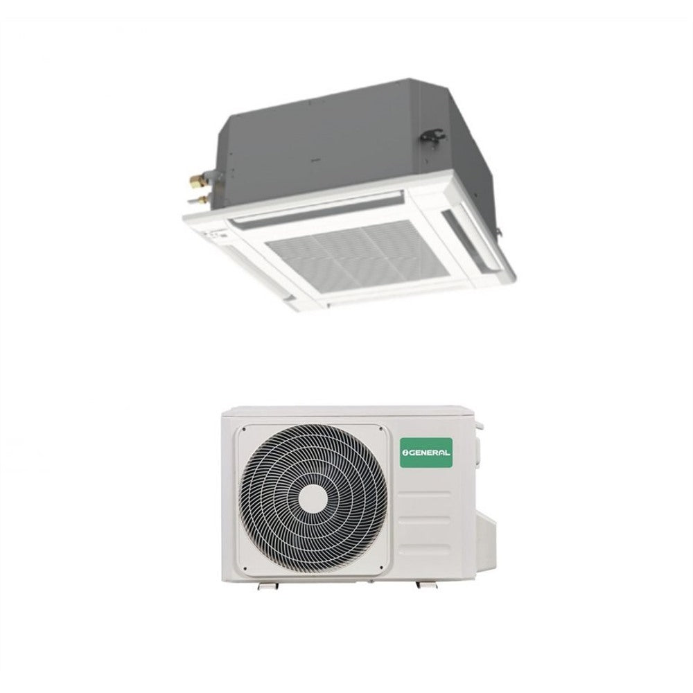 climatizzatore condizionatore fujitsu general cassetta 4 vie inverter 24000 btu auxg24kvla