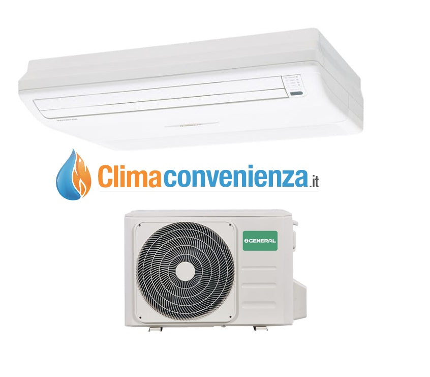 climatizzatore condizionatore fujitsu general soffitto pavimento 18000 btu abhg18lvtb a__ 6048