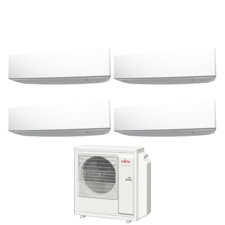 climatizzatore condizionatore fujitsu quadri split inverter serie ke white 9_9_9_9 con aoyg30kbta4 r 32 wi fi integrato 9000_9000_9000_9000 colore bianco