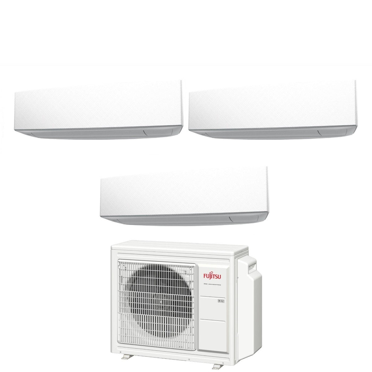 climatizzatore condizionatore fujitsu trial split inverter serie ke white 12_12_12 con aoyg24kbta3 r 32 wi fi integrato 12000_12000_12000 colore bianco