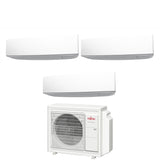 climatizzatore condizionatore fujitsu trial split inverter serie ke white 12_12_12 con aoyg24kbta3 r 32 wi fi integrato 12000_12000_12000 colore bianco