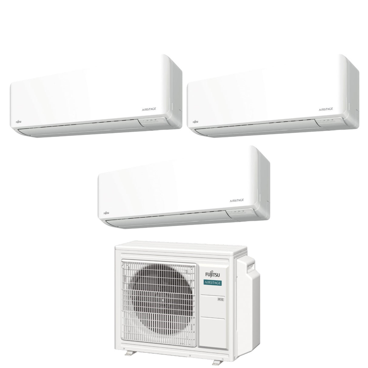 climatizzatore condizionatore fujitsu trial split inverter serie km 7_7_7 con aoyg24kbta3 r 32 wi fi integrato 7000_7000_7000