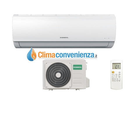 climatizzatore condizionatore general fujitsu inverter klwa 9000 btu r 32 asha09klwa a__ new