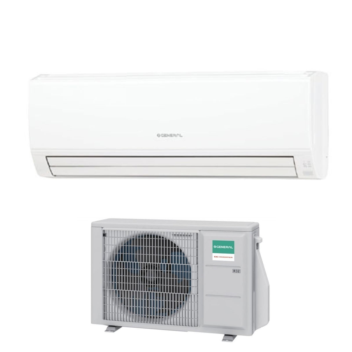 climatizzatore condizionatore general fujitsu inverter serie klca 18000 btu ashg18klca r 32 classe a__ a_