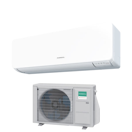 climatizzatore condizionatore general fujitsu inverter serie kmcf 9000 btu ashg09kmcf r 32 wi fi integrato classe a++ a+