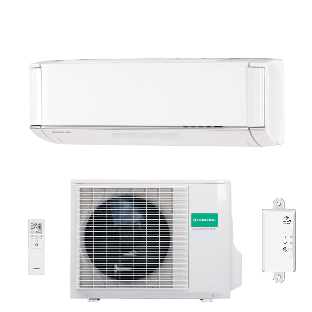climatizzatore condizionatore general fujitsu inverter serie premium nocria 12000 btu ashg12kxca r 32 wi fi integrato classe a___ a___