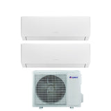 climatizzatore condizionatore gree dual split inverter serie pular 7_12 con gwhd 18 nk6oo r 32 wi fi integrato 7000_12000