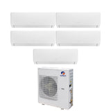 climatizzatore condizionatore gree penta split inverter serie pular 12_12_12_12_12 con gwhd 42 nk6lo r 32 wi fi integrato 12000_12000_12000_12000_12000