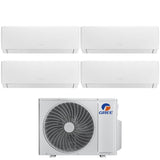 climatizzatore condizionatore gree quadri split inverter serie pular 7_7_12_24 con gwhd 36 nk6oo r 32 wi fi integrato 7000_7000_12000_24000