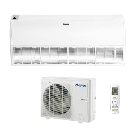 climatizzatore condizionatore gree soffitto pavimento 48000 btu gud140zd a t r 32 wi fi optional monofase novita