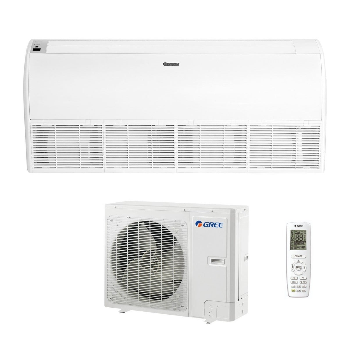 climatizzatore condizionatore gree soffitto pavimento 60000 btu gud160zd a t r 32 wi fi optional trifase novita 10584
