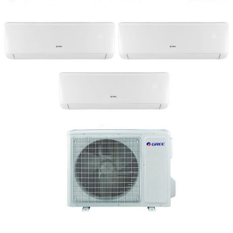 climatizzatore condizionatore gree trial split inverter serie bora 9_12_12 con gwhd24nk6lo r 32 new 2018 copia