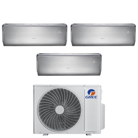climatizzatore condizionatore gree trial split inverter serie u crown 9_9_9 con gwhd 24 nk6oo r 32 wi fi integrato 9000_9000_9000