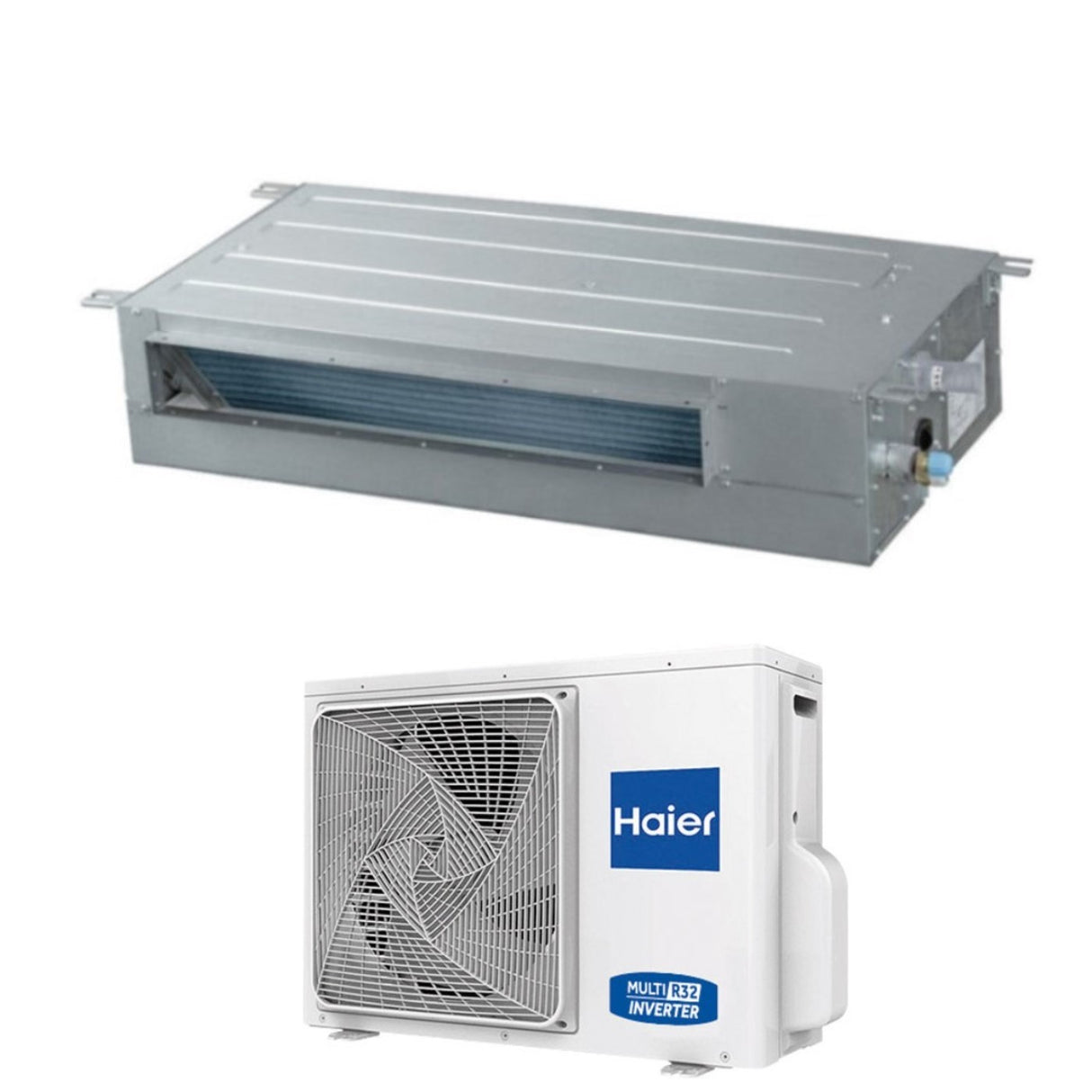 climatizzatore condizionatore haier inverter canalizzato r 32 12000 btu ad35s2ss1fa a__ novita 4455