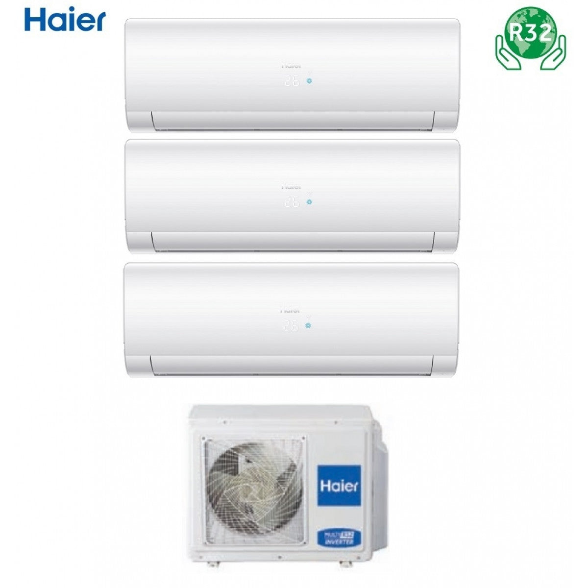 climatizzatore condizionatore haier trial split inverter serie ies 7_9_12 con 3u55s2sr2fa 7000_9000_12000 wi fi optional