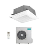climatizzatore condizionatore hisense a cassetta 42000 btu auc125ur4rgb4 r 32 classe a__ con telecomando e pannello incluso