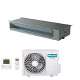 climatizzatore condizionatore hisense canalizzato canalizzabile r 32 24000 btu aud71ux4rcl4 a__ con comando remoto e cablato novita