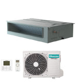 climatizzatore condizionatore hisense canalizzato canalizzabile r 32 48000 btu aud105ux4rdh4 a__ con comando remoto e cablato novita