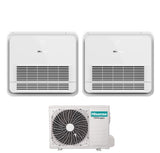 climatizzatore condizionatore hisense dual split console 9_9 con 2amw35u4rgc r 32 wi fi optional telecomando di serie incluso 9000_9000 10903