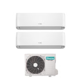 climatizzatore condizionatore hisense dual split inverter serie hi energy 9_12 con 2amw42u4rgc r 32 wi fi integrato 9000_12000 novita