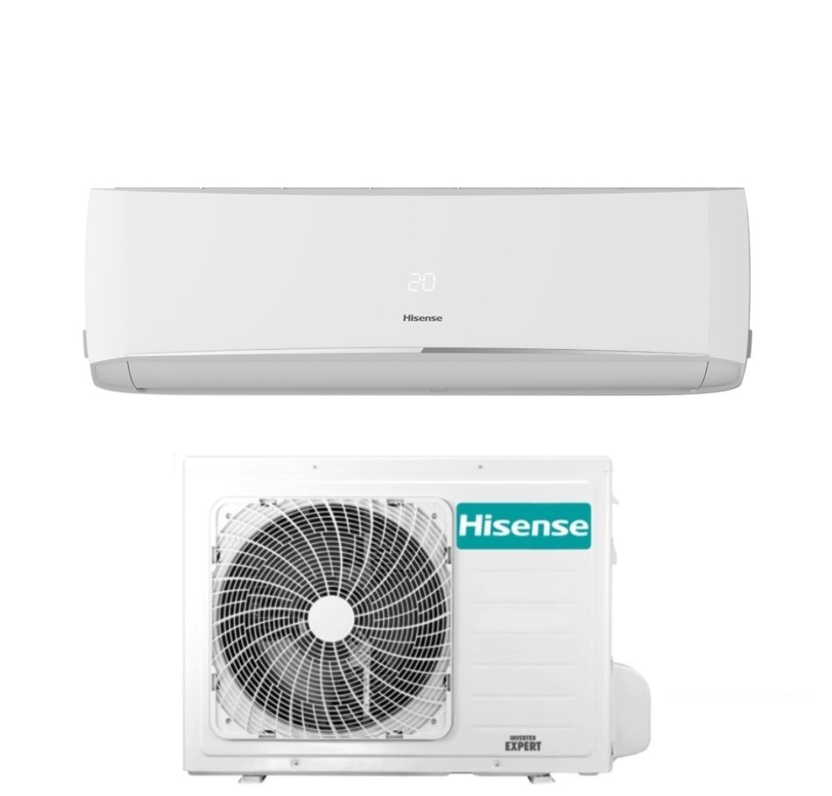 climatizzatore condizionatore hisense inverter serie halo 12000 btu cbyr1203g r 32 wi fi optional a++ a+