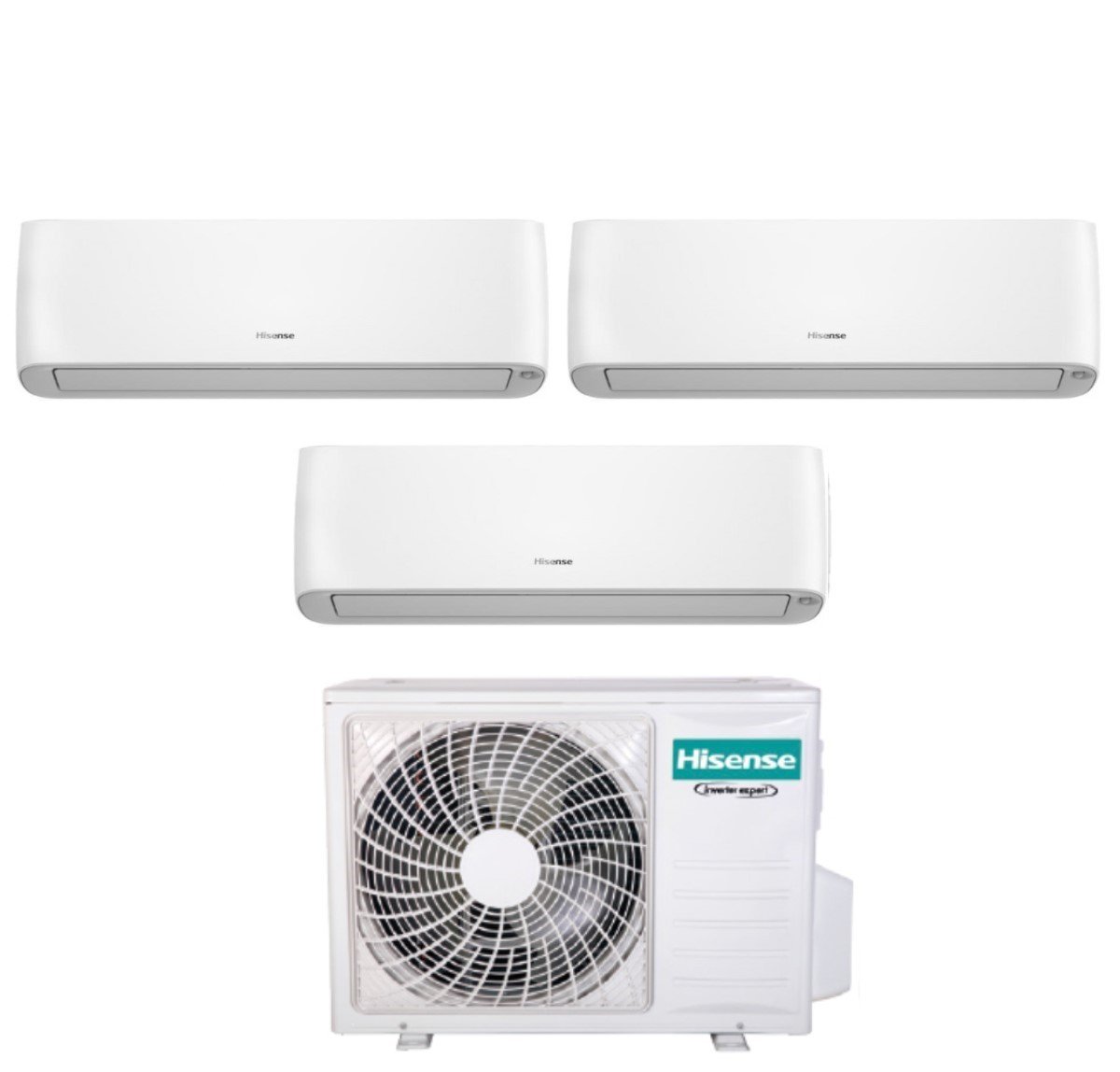 climatizzatore condizionatore hisense trial split inverter serie hi energy 9_9_12 con 3amw62u4rjc r 32 wi fi integrato 9000_9000_12000 novita