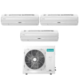 climatizzatore condizionatore hisense trial split inverter serie silentium pro 9_12_12 con 3amw72u4rfa r 32 wi fi integrato 9000_12000_12000 novita 2020