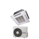 climatizzatore condizionatore hitachi a cassetta 4 vie inverter 9000 btu rai 25rpe r 32 wi fi optional con griglia inclusa novita