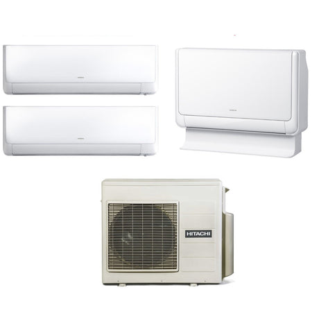 climatizzatore condizionatore hitachi trial split inverter serie performance 9000_9000 _ pavimento akebono 12000 con ram 53np3e r 32 wi fi optional 9000_9000_12000 novita