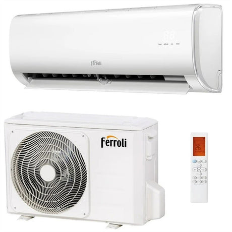 climatizzatore condizionatore inverter ferroli ambra s 18000 btu r 32 wi fi integrato novita