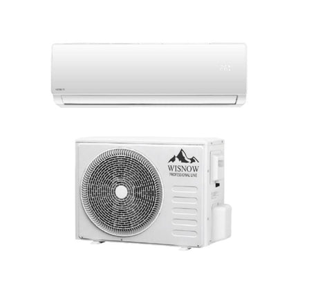 climatizzatore condizionatore inverter wisnow r 32 serie evo 9000 btu wi fi optional